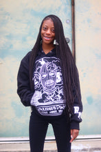 Load image into Gallery viewer, BLACK KNOWLEDGE HOODIE
