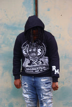 Load image into Gallery viewer, BLACK KNOWLEDGE HOODIE
