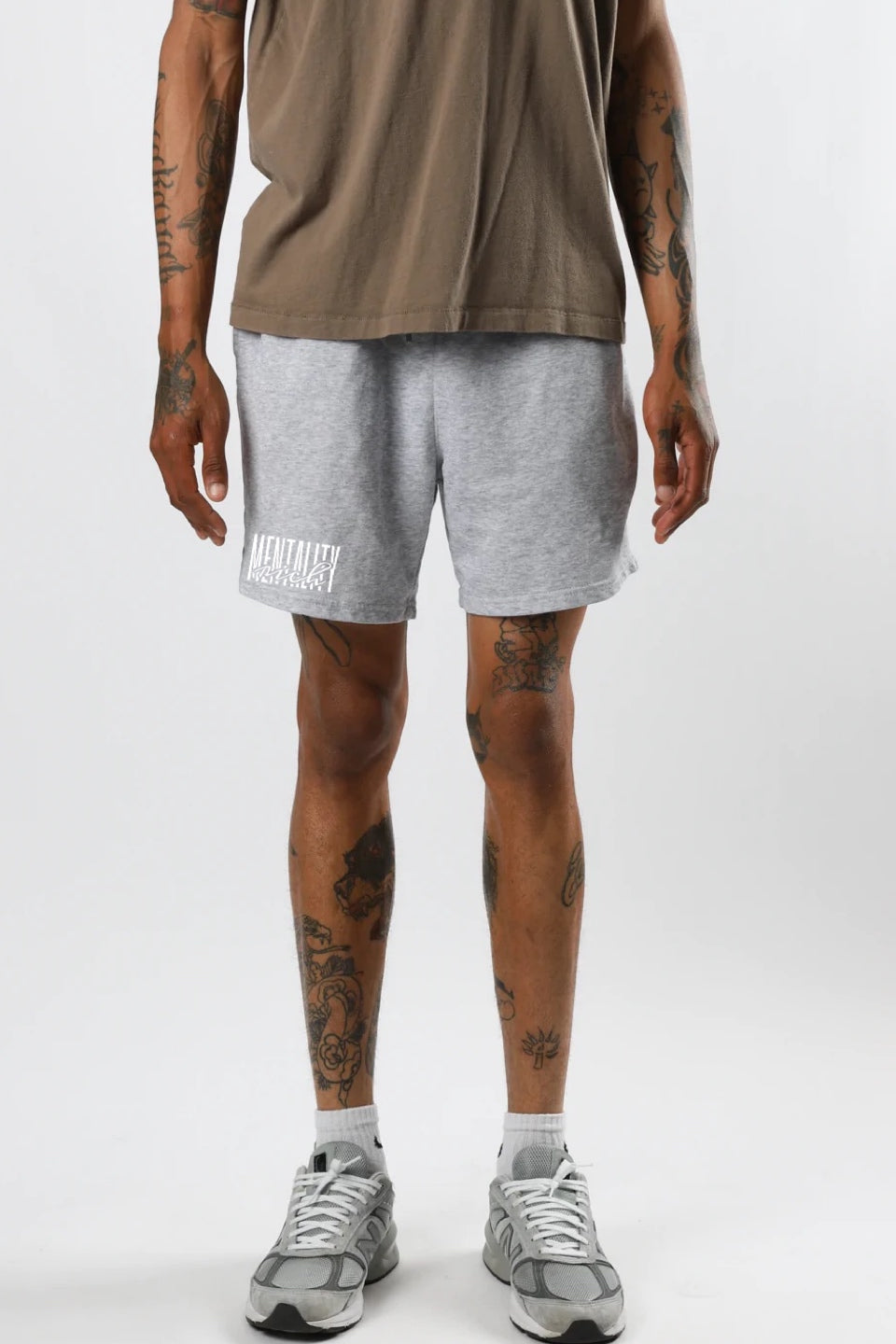 GREY RM SHORTS